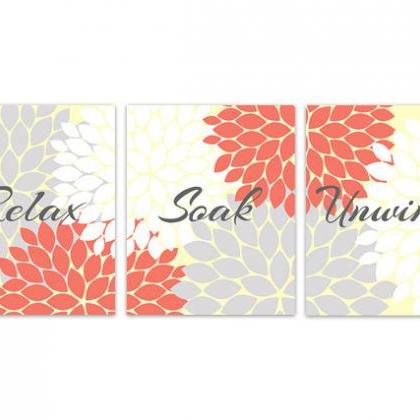 DIGITAL DOWNLOAD - Coral Yellow and..