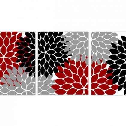 Digital Download Instant Download Bath Art Bathroom Wall Art Modern Bathroom Decor Red Black An On Luulla