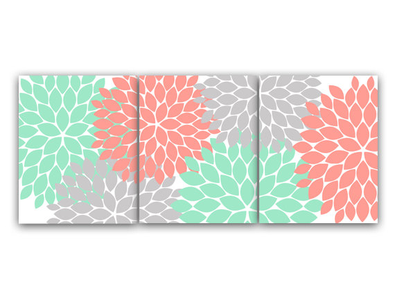Digital Download Home Decor Wall Art Instant Download Coral And