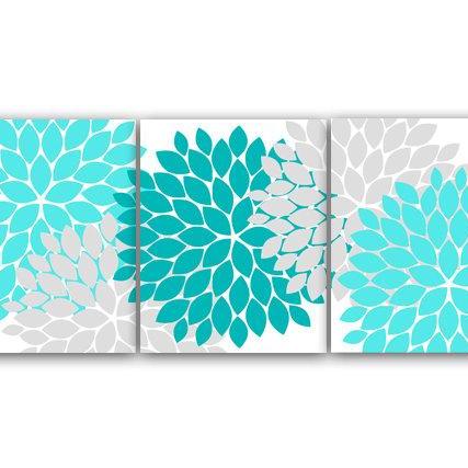 Digital Download Bathroom Wall Art Instant Download Bath Art Printable Modern Bathroom Decor Aq On Luulla